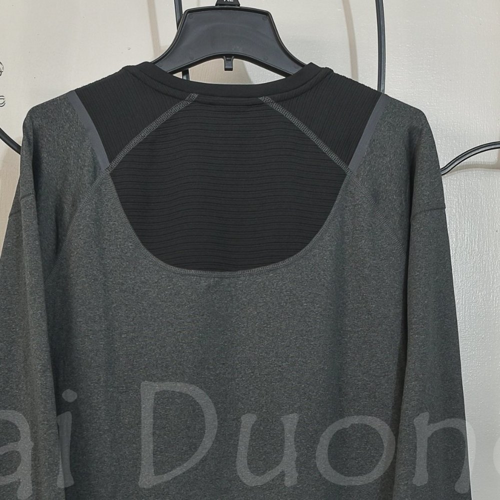 Spyder men active long sleeve Performance tee GRAY - Picture 5 of 6
